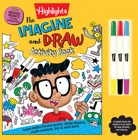 The Imagine and Draw Activity Book by 