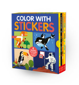 Color with Stickers Boxed Set