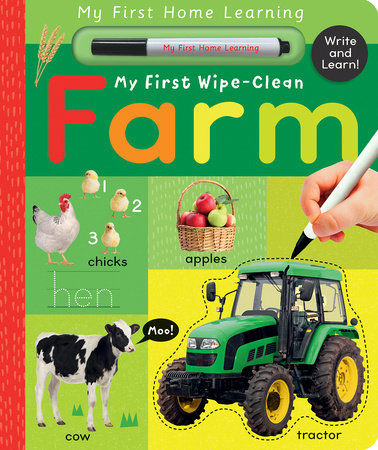 My First Wipe-Clean Farm by Lauren Crisp; compiled by Tiger Tales