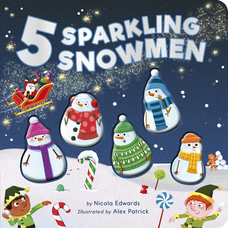 Five Sparkling Snowmen by Nicola Edwards