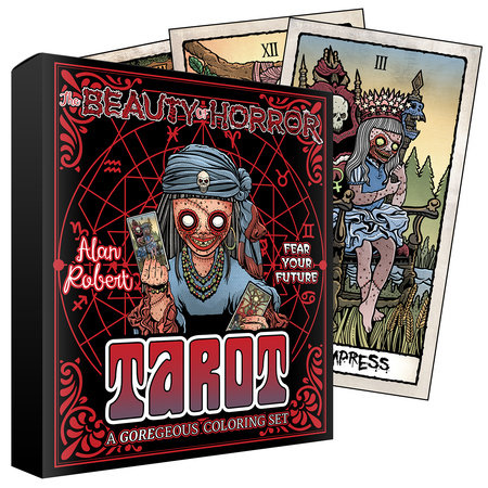The Beauty of Horror: Fear Your Future Tarot Deck by 