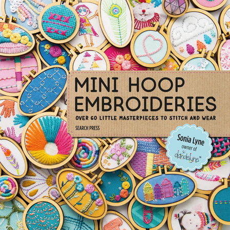 Mini Hoop Embroideries by Sonia Lyne