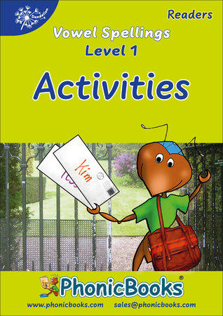 Phonic Books Dandelion Readers Vowel Spellings Level 1 The Mail Activities by Phonic Books