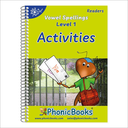 Phonic Books Dandelion Readers Vowel Spellings Level 1 The Mail Activities by Phonic Books