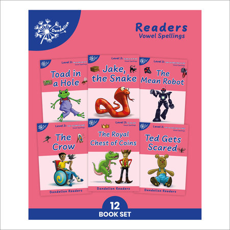 Phonic Books Dandelion Readers Vowel Spellings Level 3 Jake, the Snake by Phonic Books