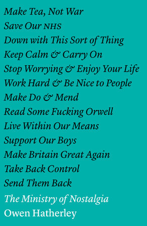 The Ministry of Nostalgia by Owen Hatherley