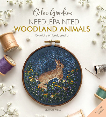 Needlepainted Woodland Animals by Chloe Giordano