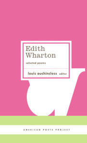Edith Wharton: Selected Poems