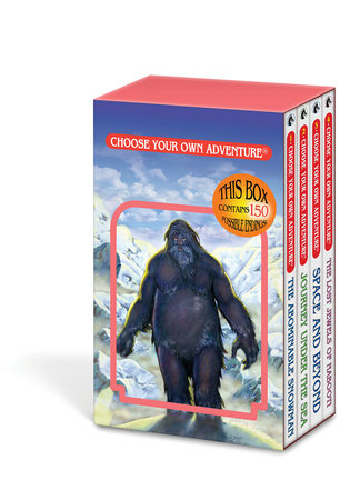 Choose Your Own Adventure 4-Book Boxed Set #1: Origin Four (The Abominable Snowman, Journey Under The Sea, Space And Beyond, The Lost Jewels of Nabooti) by R. A. Montgomery