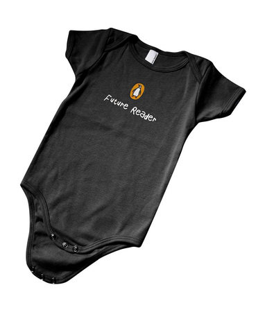 Onesie: Future Writer (6-12 mos) Yellow by Penguin Gear