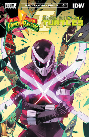 Mighty Morphin Power Rangers/ Teenage Mutant Ninja Turtles II #3 by Ryan Parrott
