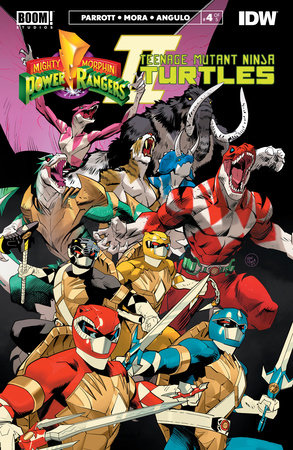 Mighty Morphin Power Rangers/ Teenage Mutant Ninja Turtles II #4 by Ryan Parrott