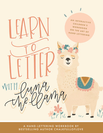 Learn to Letter with Luna the Llama by Chalkfulloflove