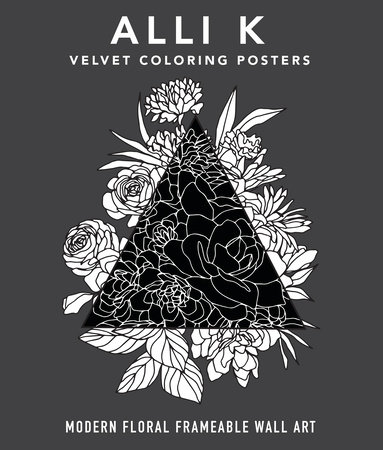 Velvet Coloring Posters by Alli Koch