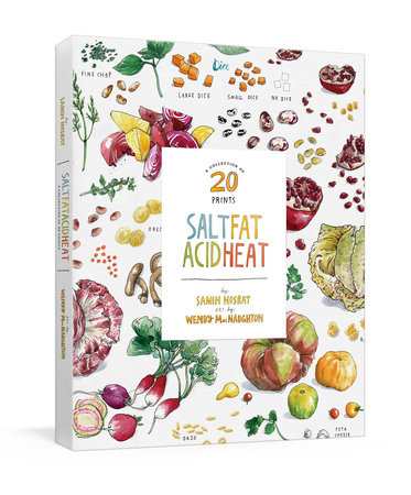 Salt, Fat, Acid, Heat: A Collection of 20 Prints by Samin Nosrat