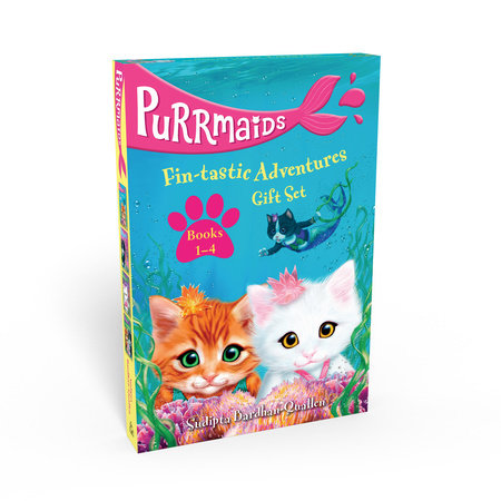 Purrmaids Fin-tastic Adventures 1-4 Gift Set by Sudipta Bardhan-Quallen