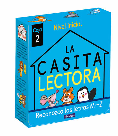 PHONICS IN SPANISH - La casita lectora Caja 2: Reconozco las letras M-Z (Nivel inicial) / The Reading House Set 2: Letter Recognition M-Z by Varios autores
