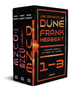 Estuche Las crónicas de Dune: Dune, El mesías de Dune e Hijos de dune / Frank Herbert's Dune Saga 3-Book Boxed Set: Dune,Dune Messiah, and Children of Dune