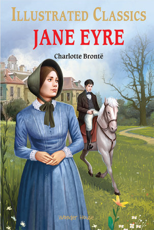 Jane Eyre for Kids : illustrated Abridged Children Classics English Novel with Review Questions by Charlotte Bronte