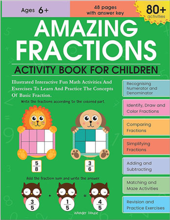 Amazing Fractions : Activity Book for Children by Wonder House Books ...