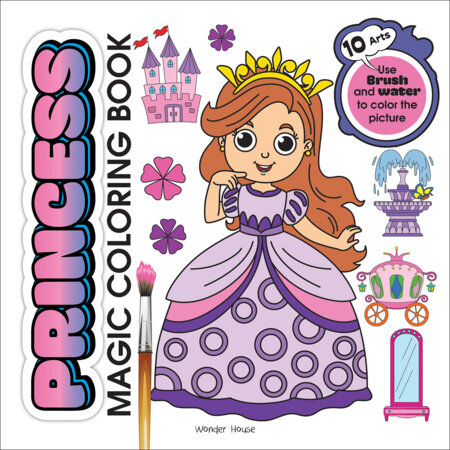 Princess Magic Coloring Book by Wonder House Books: 9789362140128 ...