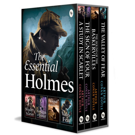 Essential Holmes Boxed Set (A Study in Scarlet, The Sign of Four, The Hound of Baskervilles, and The Valley of Fear), The by Sir Arthur Conan Doyle