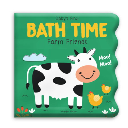 Baby's First Bath Time: Farm Friends by Wonder House Books