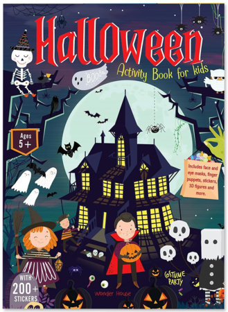 Halloween Activity Book For Kids by Wonder House Books