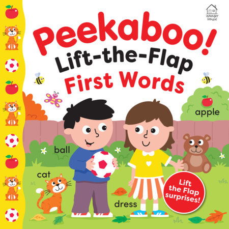 PeeKaBoo! - Lift-the-Flap - First Words by Wonder House Books