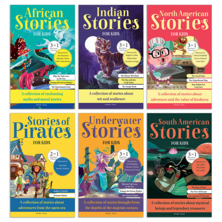 A Collection of Stories about Legends and Travels (Pack of 6) Batch 5 by Wonder House Books