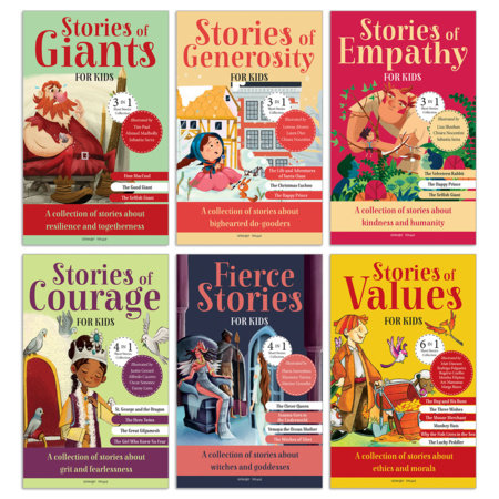 A Collection of Stories about Emotions and Morals (Pack of 6 Books) by Wonder House Books