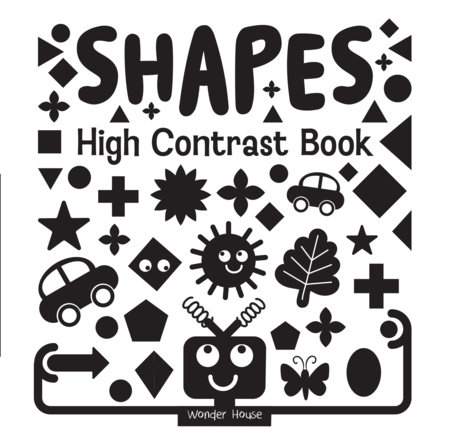 Shapes High Contrast by Wonder House Books