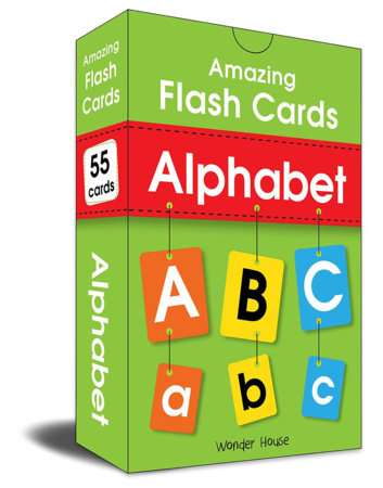 Amazing Flash Cards Alphabet: Early Development OF Preschool Toddler (54 Cards) by Wonder House Books