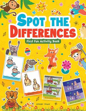 Spot The Difference : First Fun Activity Books For Kids by Wonder House Books