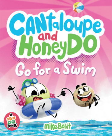 Cantaloupe and HoneyDo Go for a Swim by Mike Boldt