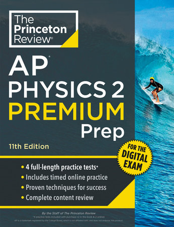 Princeton Review AP Physics 2 Premium Prep, 11th Edition by The Princeton Review