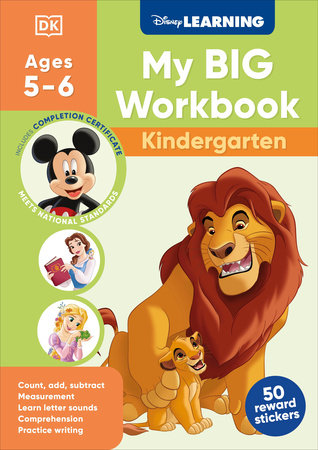 Disney Learning Big Workbook Kindergarten by DK