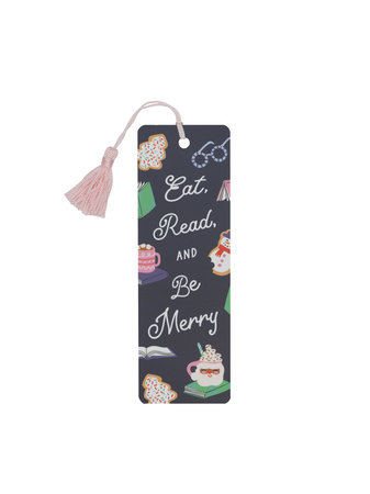 Eat, Read, & Be Merry (Holiday Treats) Bookmark by Out of Print