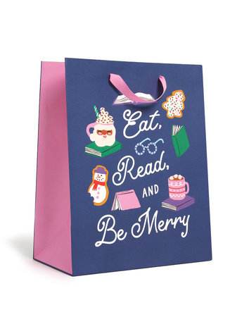 Eat, Read, & Be Merry (2025) Gift Bag (Large) by Out of Print