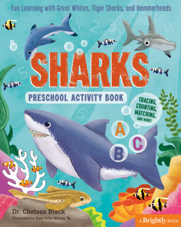 Sharks Preschool Activity Book by Dr. Chelsea Black