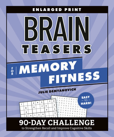 Brain Teasers for Memory Fitness Book Cover Picture