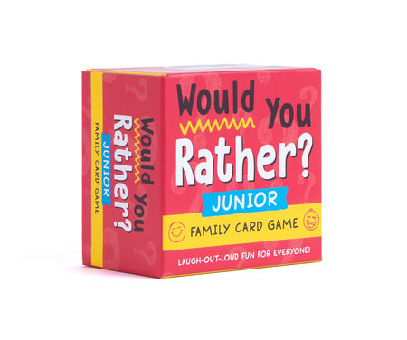 Would You Rather? Junior: Family Card Game Book Cover Picture