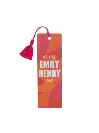 Emily Henry: In My Emily Henry Era Bookmark Book Cover Picture