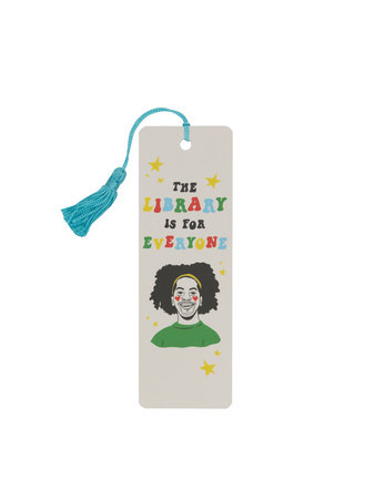 Mychal Threets: The Library is for Everyone Bookmark by Out of Print