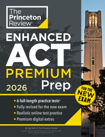 Princeton Review Enhanced ACT Premium Prep, 2026 by The Princeton Review