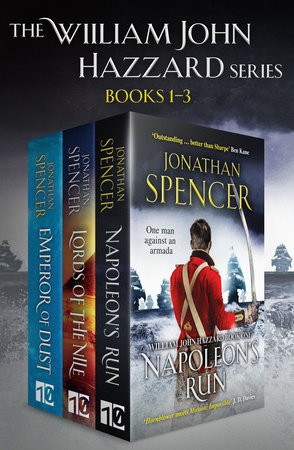 The William John Hazzard series by Jonathan Spencer