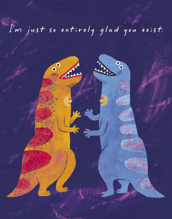Love Muchly Greeting Cards: Friendship - I'm Just So Entirely Glad You Exist (Pack of 6) by COMPENDIUM