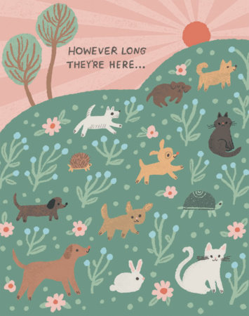 Love Muchly Greeting Cards: Pet Sympathy - However Long They're Here (Pack of 6) by COMPENDIUM