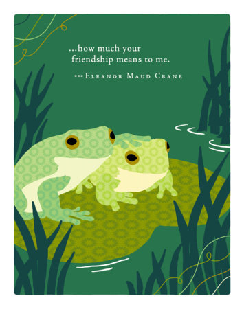 Positively Green Greeting Cards: Friendship - How Much Your Friendship Means (Pack of 6) by COMPENDIUM