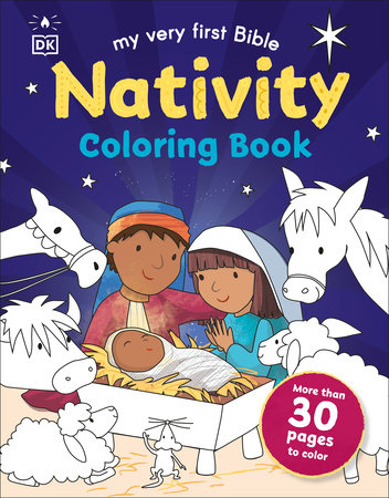 Color My Bible Stories: Nativity by DK